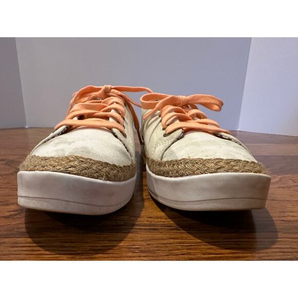 Reef Women's Cushion Sunset Casual Lace Up Shoes Washed Sand Size 9 - Picture 4 of 9